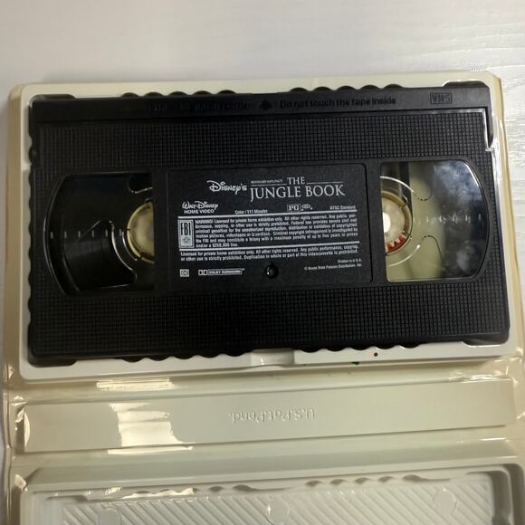Disney’s The Jungle Book (1994) VHS Clamshell – Tested & Works - Picture 3 of 3